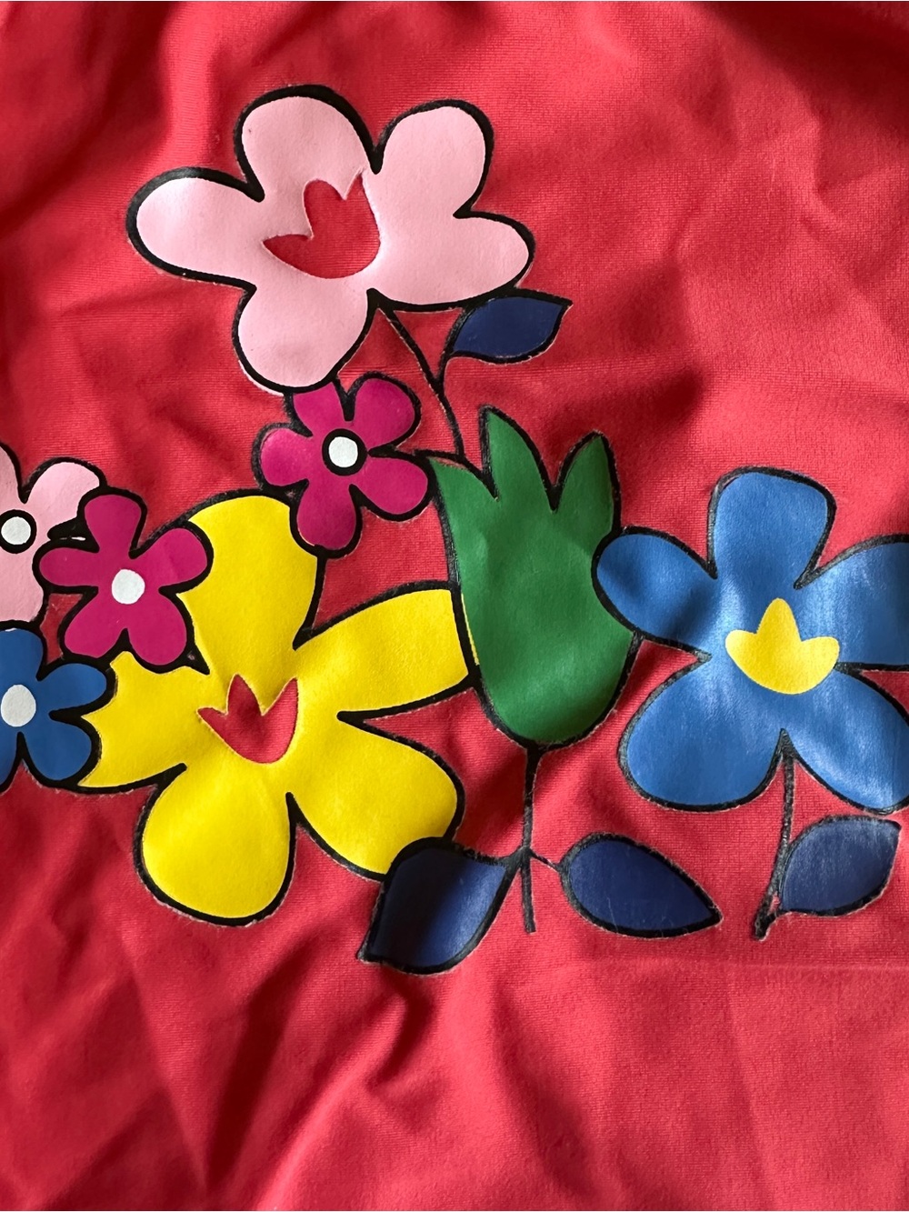 Hanna coral floral rashguard - Picture 3 of 7